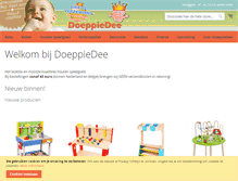 Tablet Screenshot of doeppiedee.nl